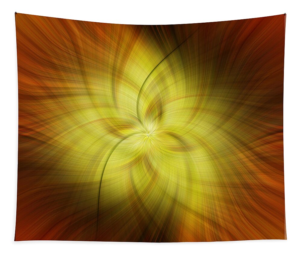 Design Tapestry featuring the digital art Autumn Interlude No2 by Mark Myhaver