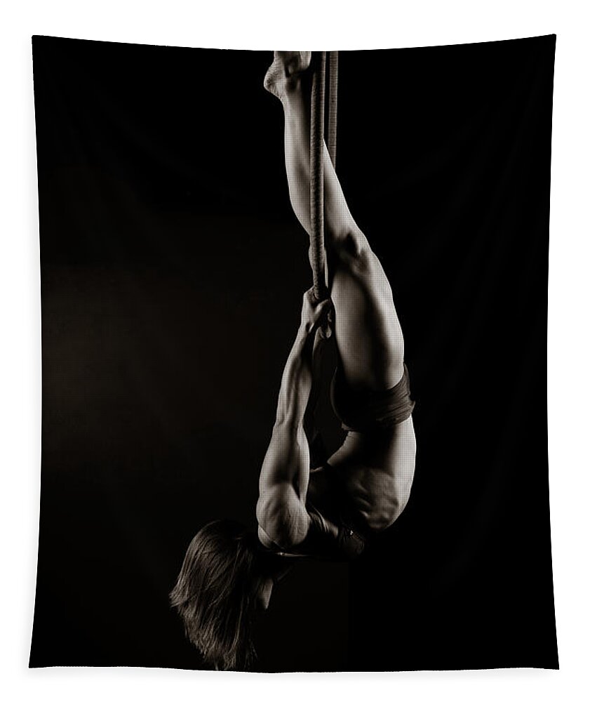 Power Tapestry featuring the photograph Balance of Power 11 by Monte Arnold