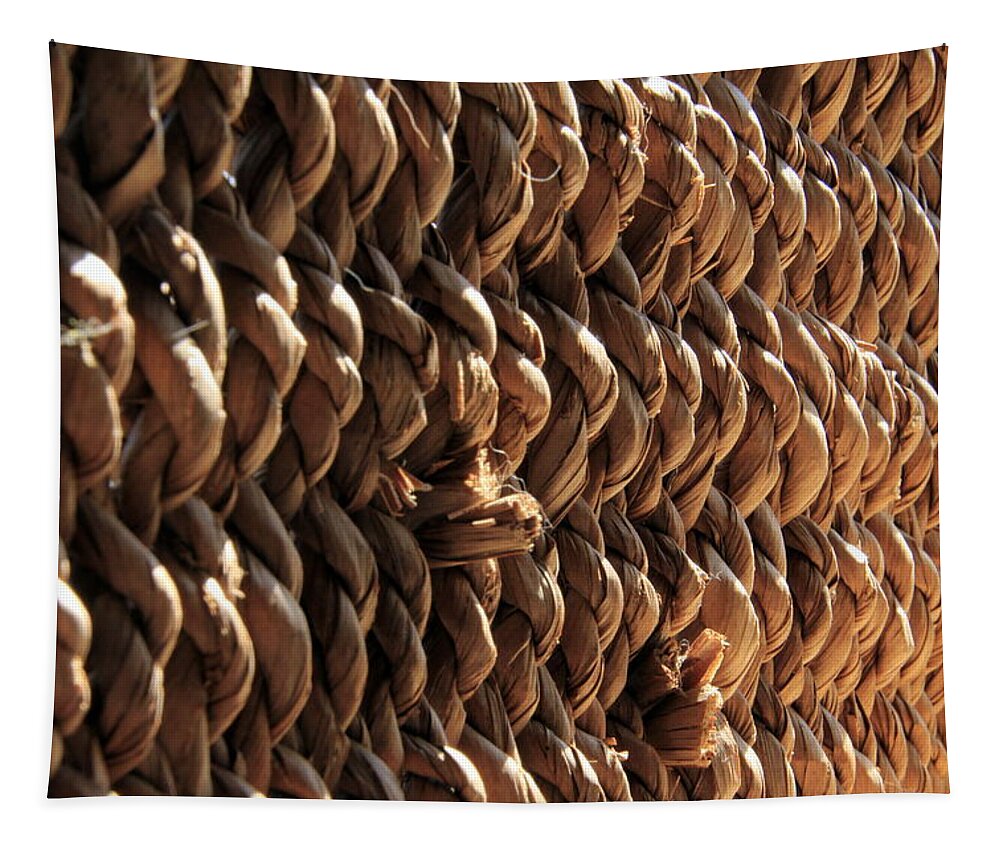 Basket Weave Tapestry featuring the photograph Basket Weave by Valerie Collins