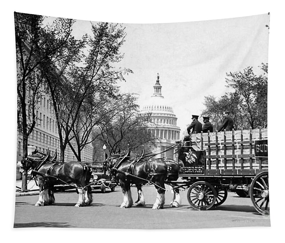 Prohibition Tapestry featuring the photograph Beer for the President by Jon Neidert