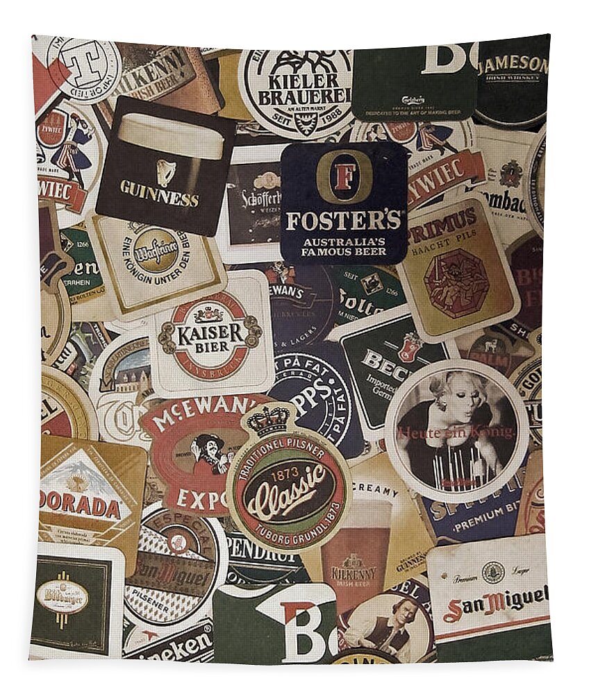 Beer Tapestry featuring the photograph Beers of the world by Nicklas Gustafsson