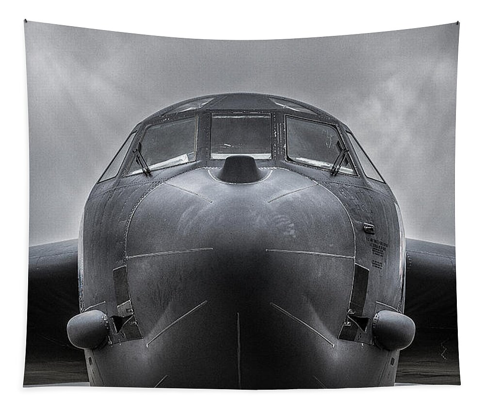 Boeing Tapestry featuring the digital art Boeing B-52 by Douglas Pittman