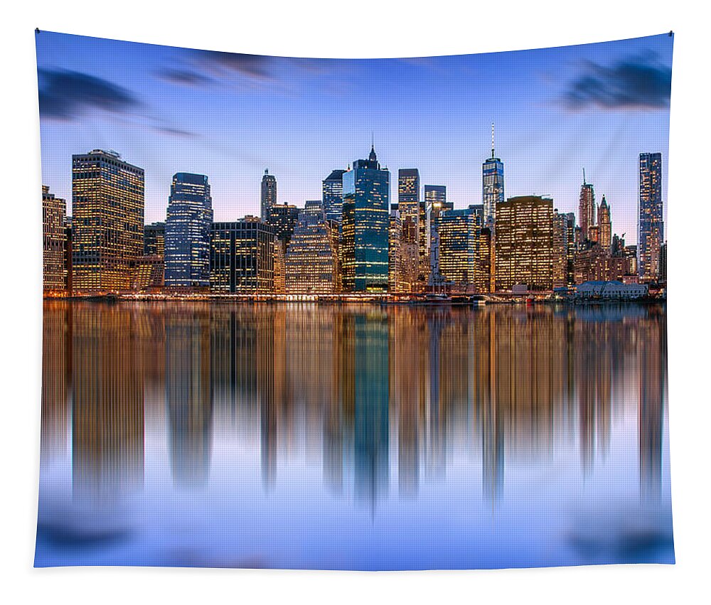 New York City Tapestry featuring the photograph Bold And Beautiful by Az Jackson
