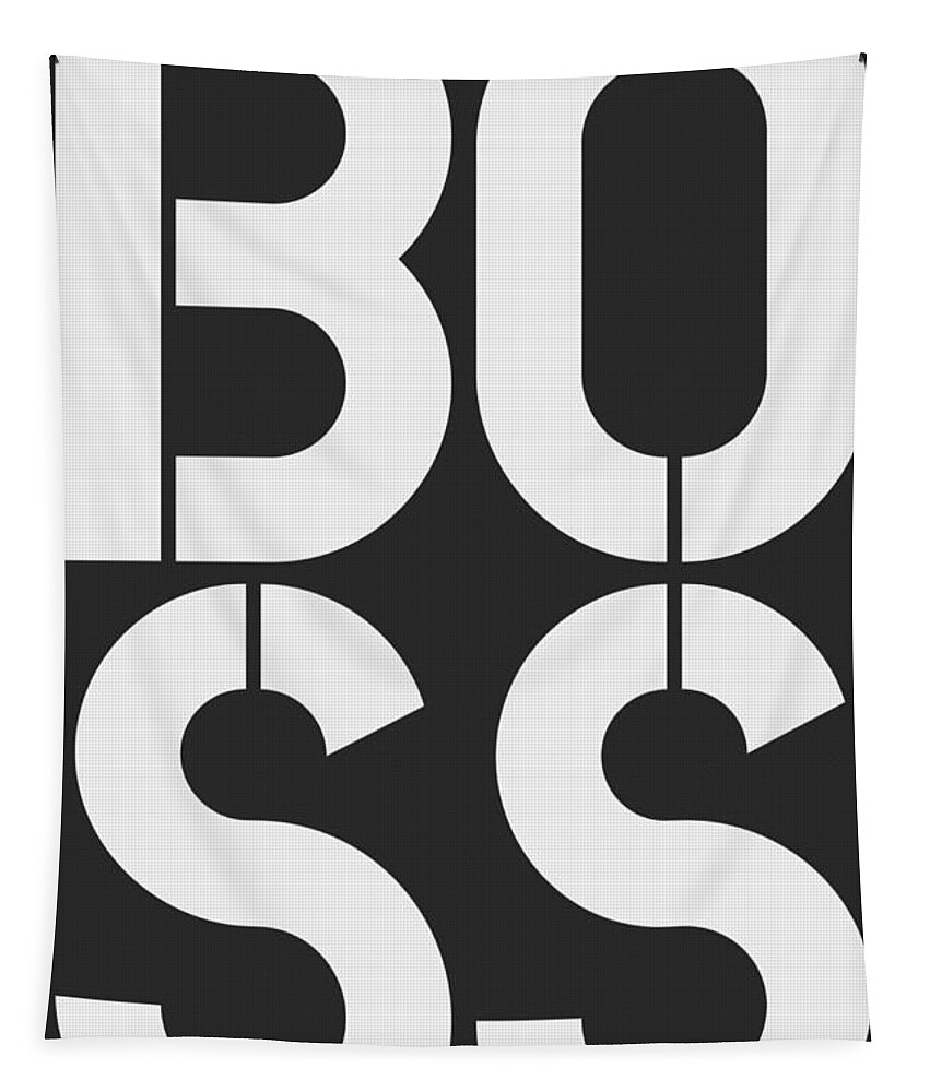 Boss Tapestry featuring the painting Boss-1 by Three Dots