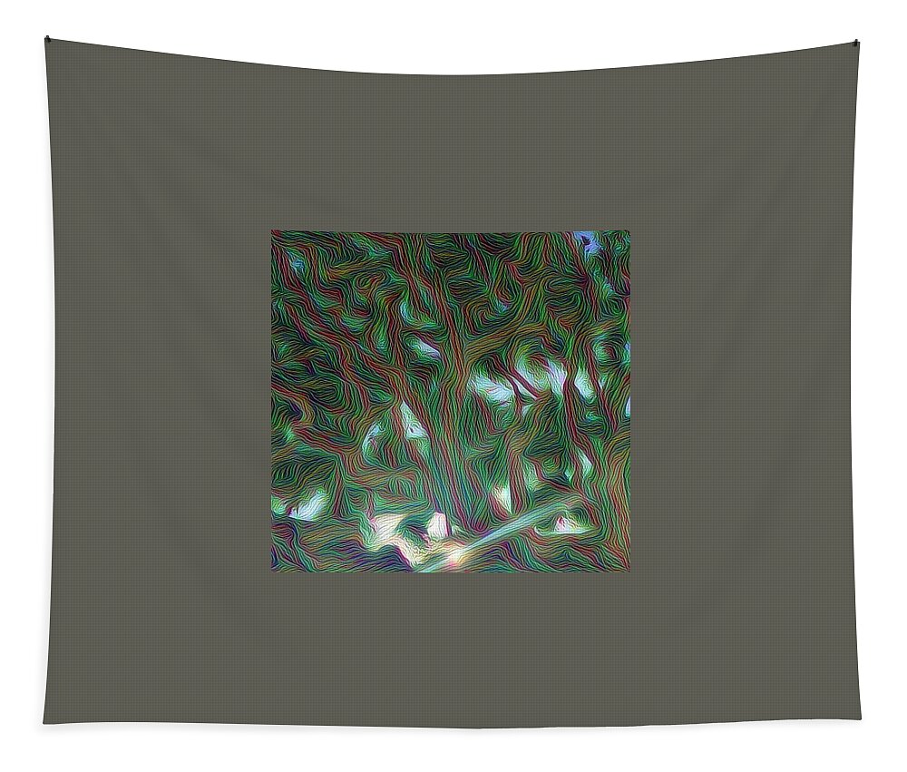 Abstract Tapestry featuring the photograph Branches by Jenny Revitz Soper