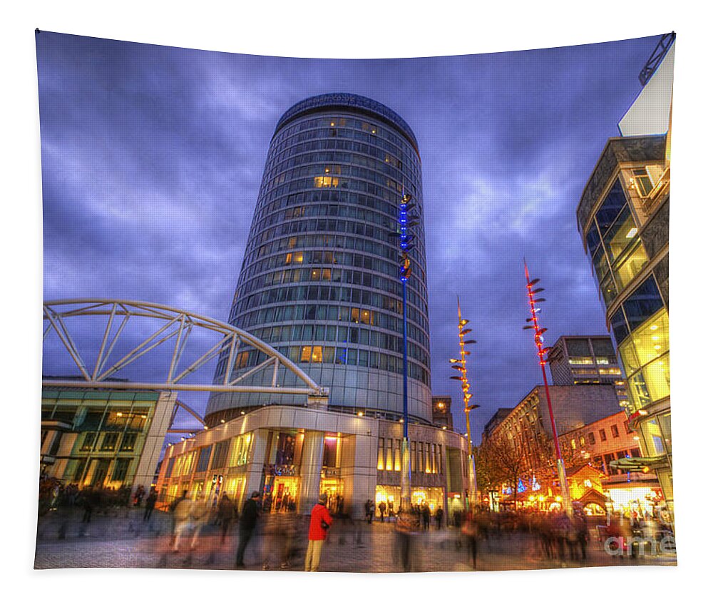 Art Tapestry featuring the photograph BullRing Centre by Yhun Suarez