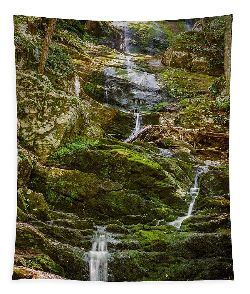 Falls Tapestry featuring the photograph Buttermilk falls by SAURAVphoto Online Store