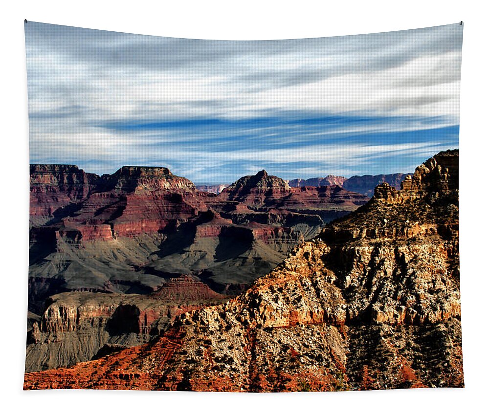 Nature Tapestry featuring the photograph Canyon Grandeur by Joseph Noonan