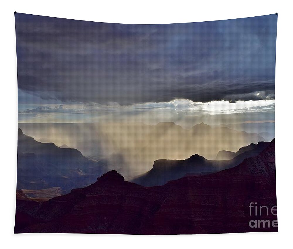 Arizona Tapestry featuring the photograph Canyon Radiance by Janet Marie