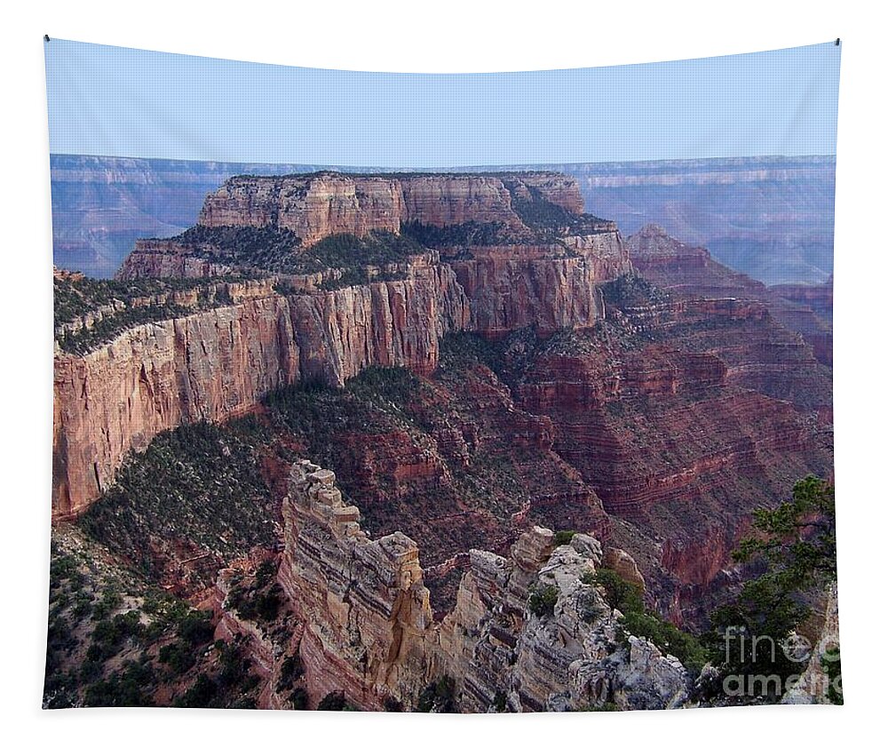 Grand Canyon Tapestry featuring the photograph Cape Royal by Charles Robinson
