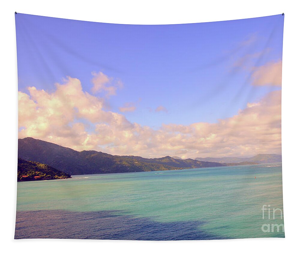 Caribbean Tapestry featuring the photograph Caribbean Blue by Robyn King