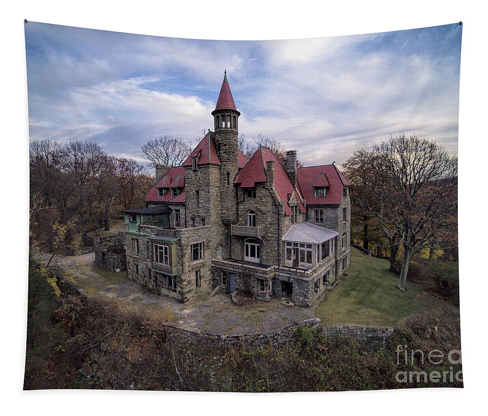 Castle Rock Tapestry featuring the photograph Castle Rock by Rick Kuperberg Sr