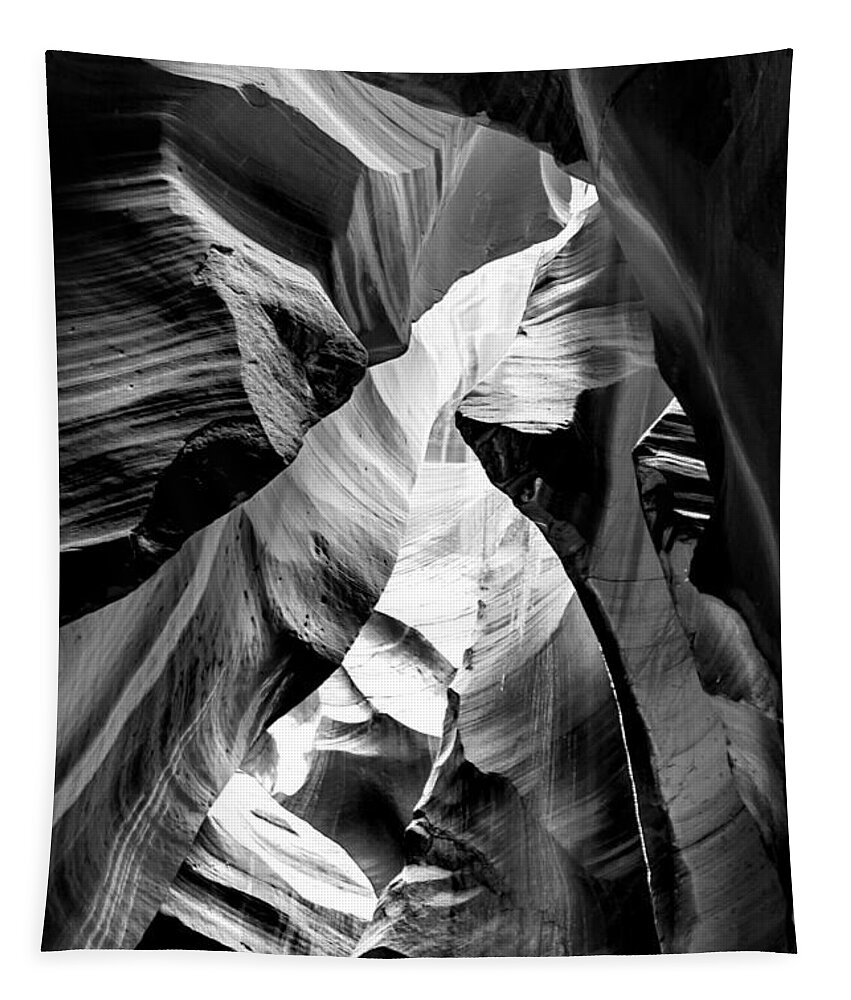 Antelope Canyon Tapestry featuring the photograph Cathedral Cave by Az Jackson