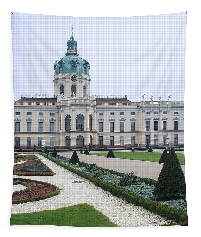 Prott Tapestry featuring the photograph Charlottenburg Castle Berlin by Rudi Prott
