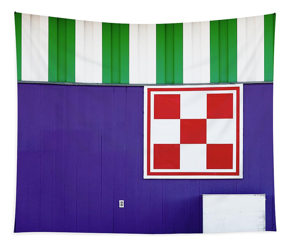 Wall Tapestry featuring the photograph Checkerboard Splash by Todd Klassy
