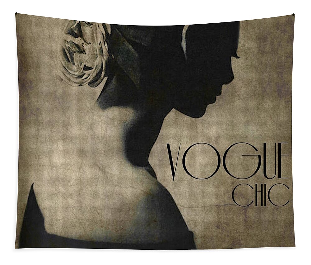 Vintage Tapestry featuring the digital art Chic by Paul Lovering