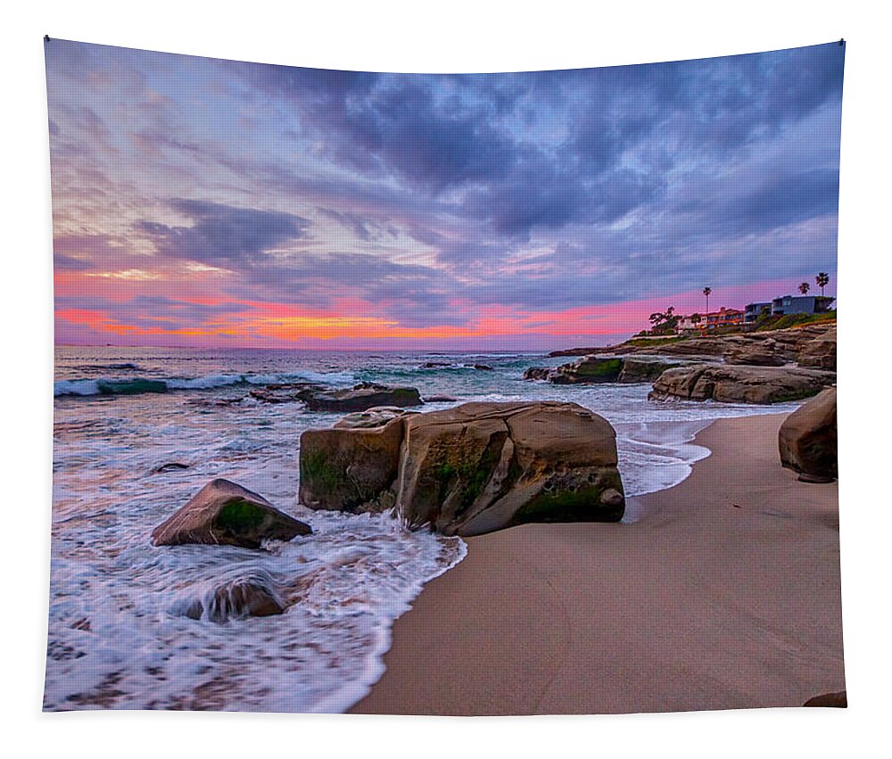 California Tapestry featuring the photograph Chris's Rock by Peter Tellone