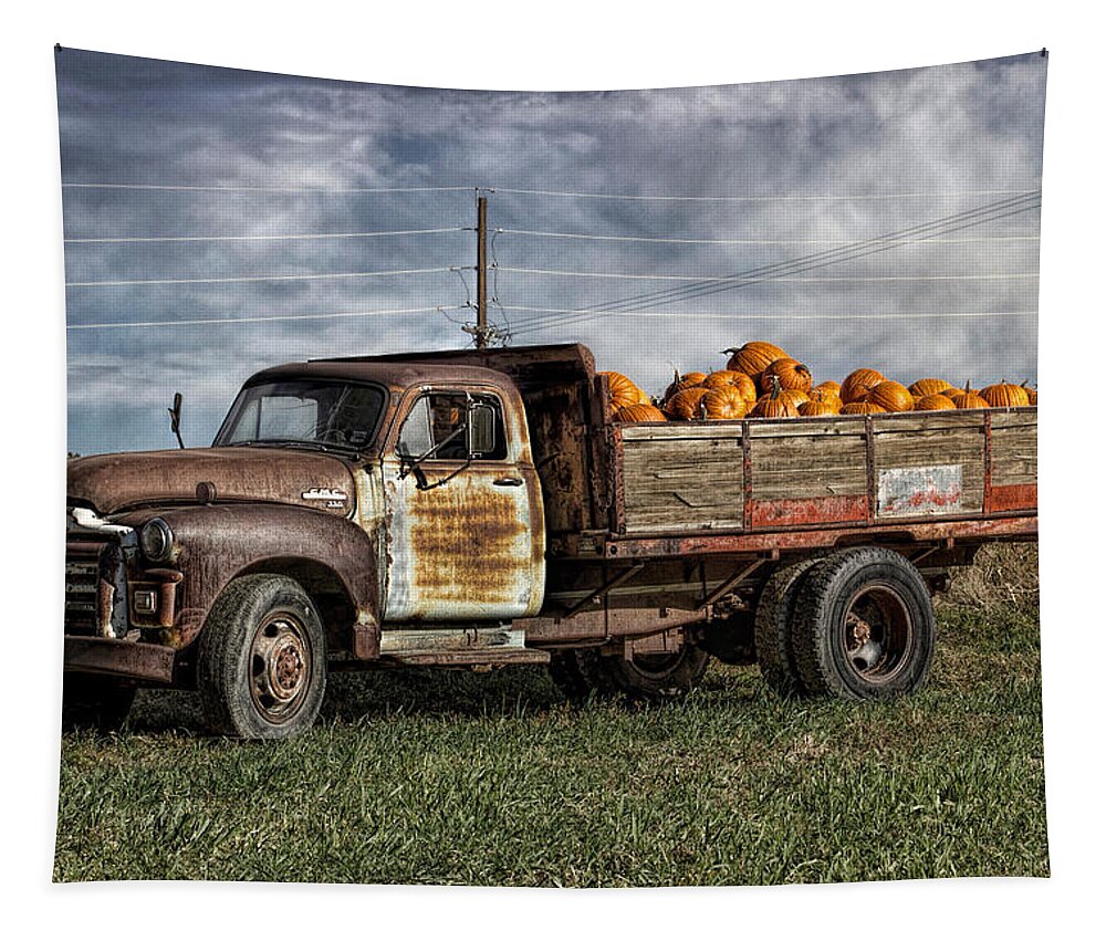 Harvest Tapestry featuring the photograph Chromatic Shipment by Becca Buecher