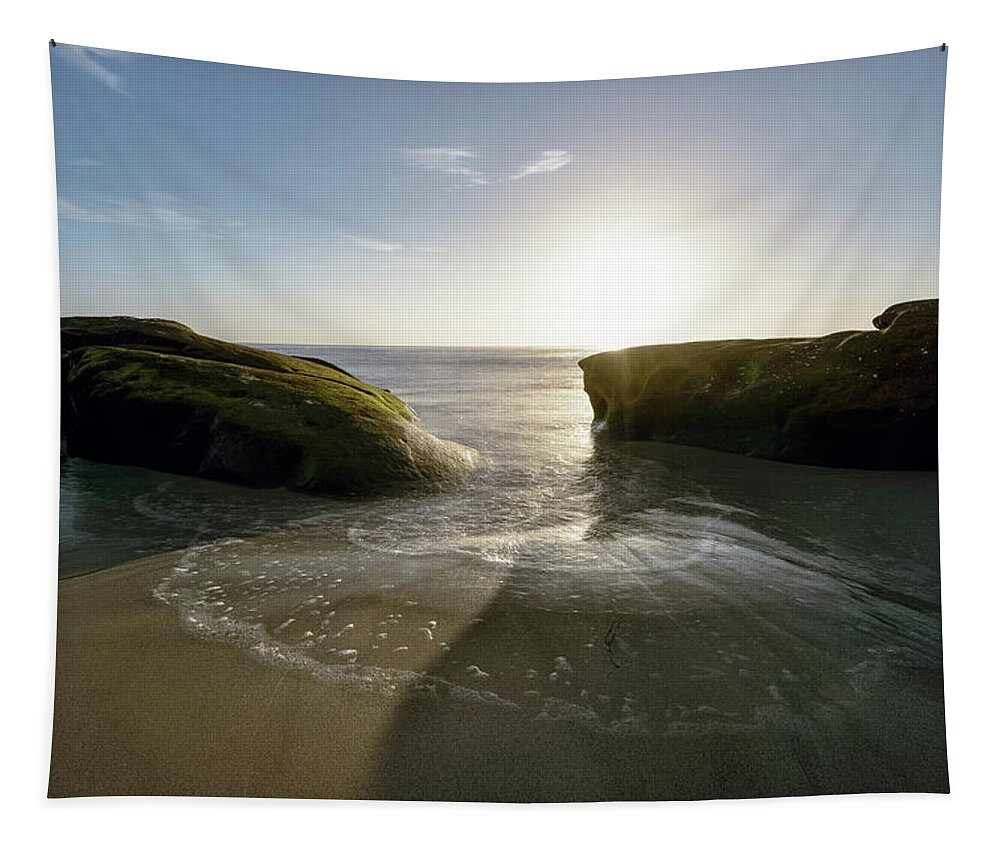 Windansea Tapestry featuring the photograph Clarity by Alexander Kunz