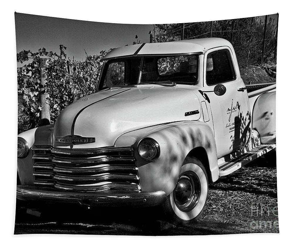 Classic-truck Tapestry featuring the photograph Classic Chevy Truck by Kirt Tisdale