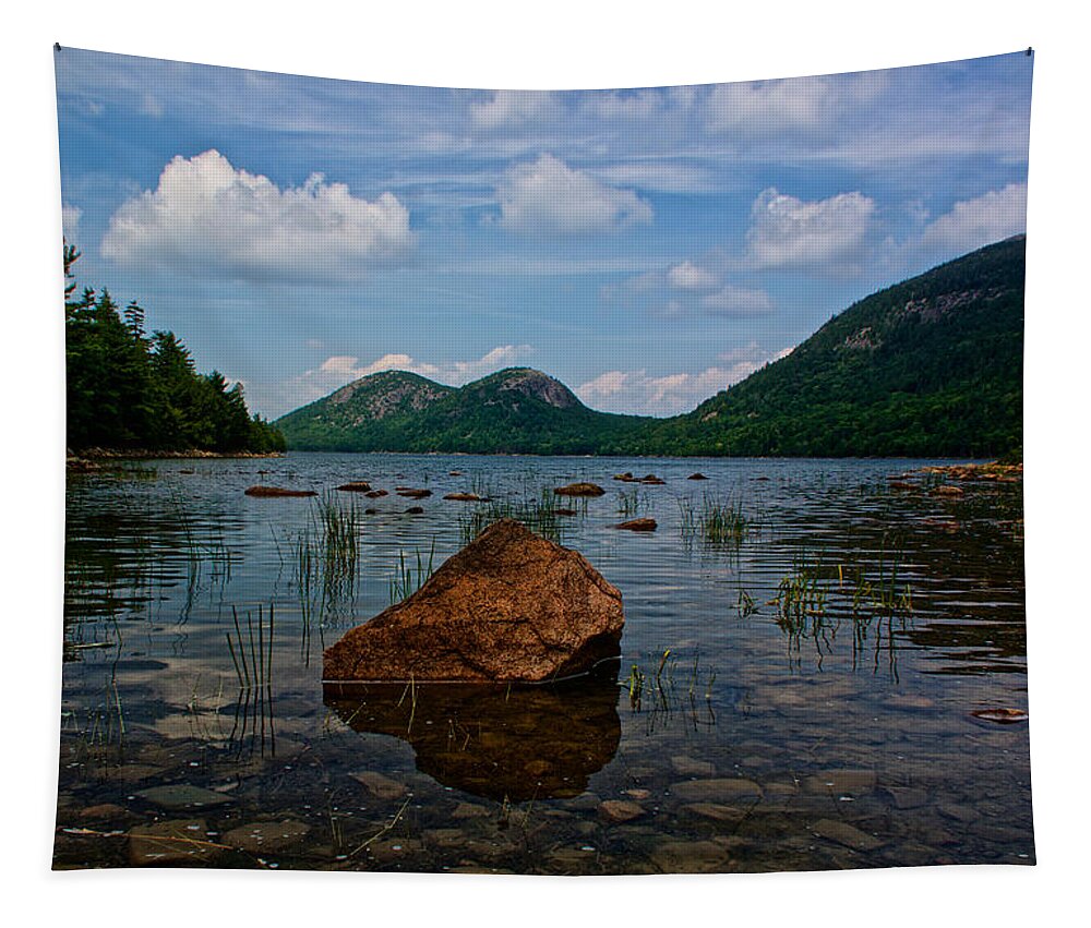Acadia National Park Tapestry featuring the photograph Clear Waters by Kathi Isserman