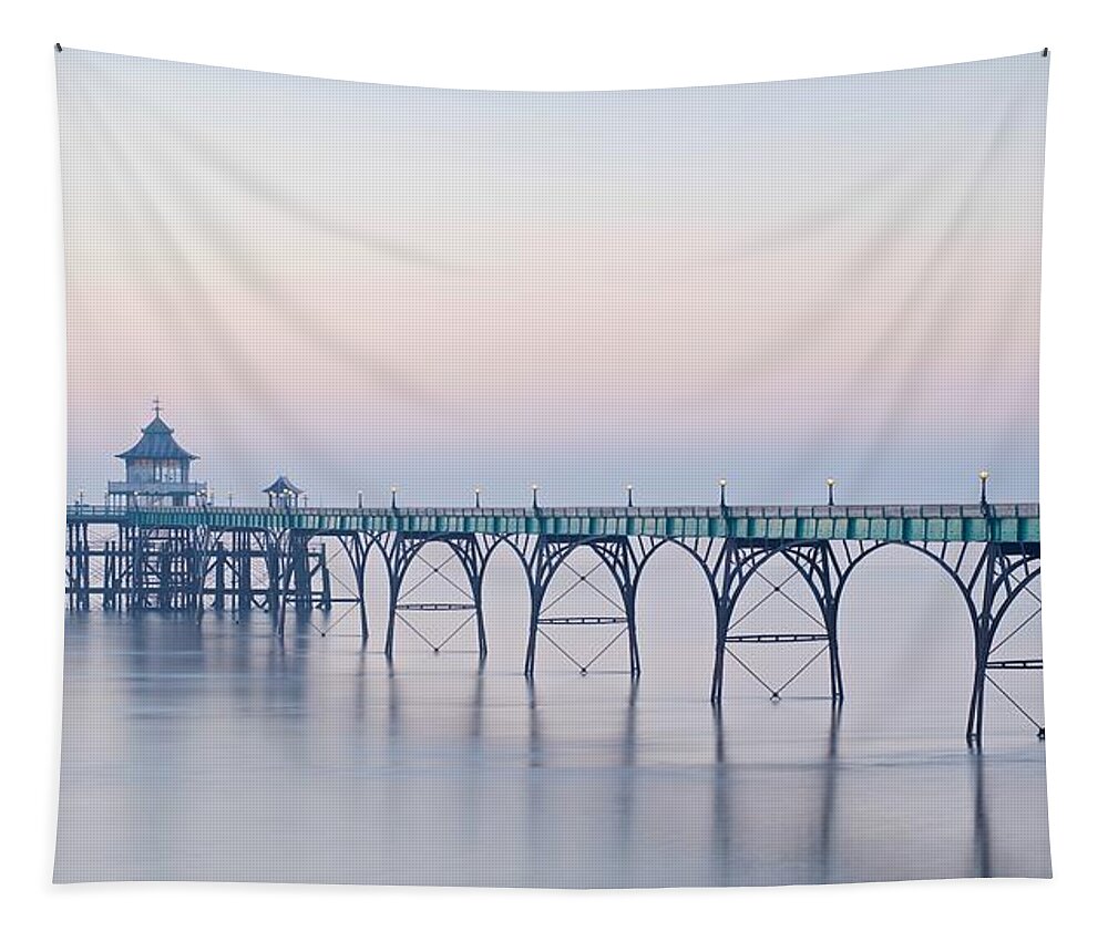 Clevedon Tapestry featuring the photograph Clevedon by Stephen Taylor