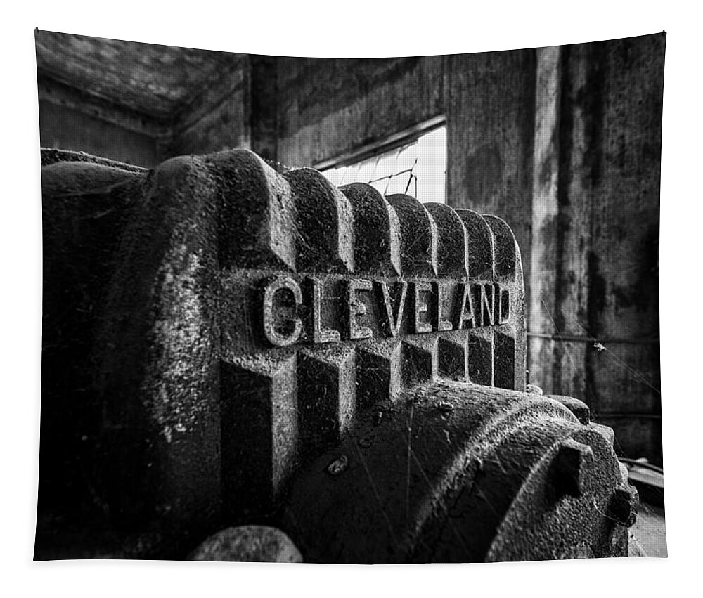 Www.cjschmit.com Tapestry featuring the photograph Cleveland by CJ Schmit