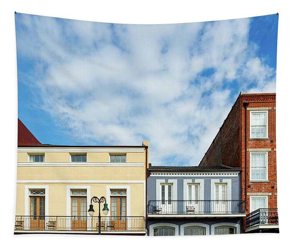 Bourbon Street Tapestry featuring the photograph Colors of New Orleans by Raul Rodriguez