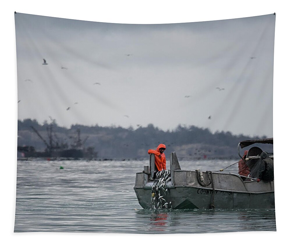Fishing Tapestry featuring the photograph Country Club by Randy Hall