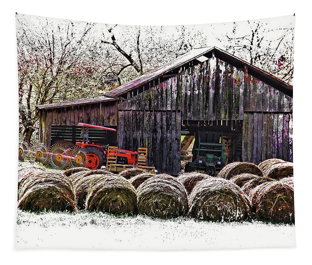 Hh Photography Of Florida Tapestry featuring the photograph Country Living by HH Photography of Florida