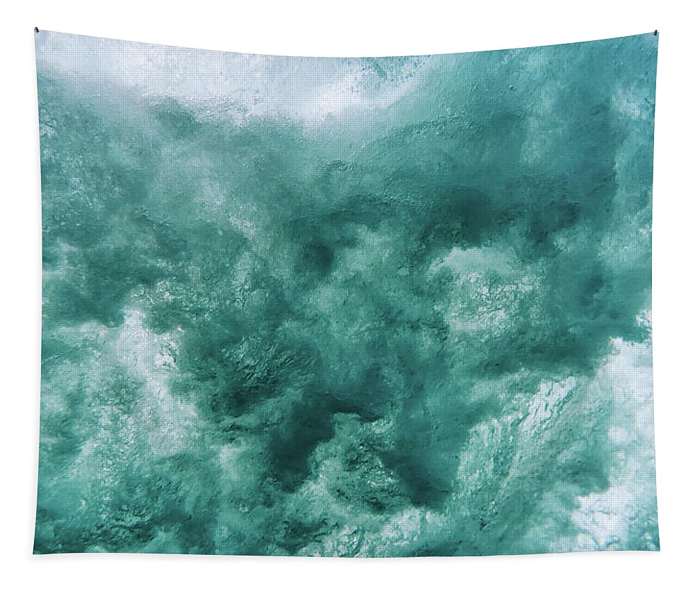 Wave Tapestry featuring the photograph Crashing Wave by Christopher Johnson