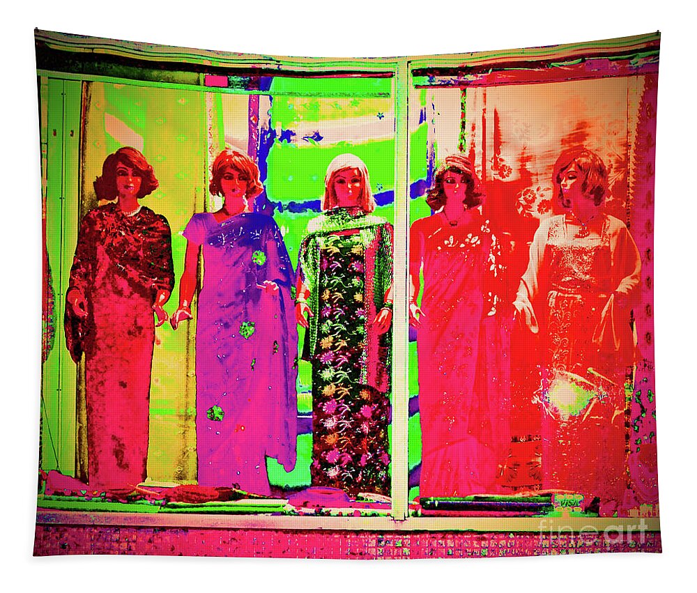 Dresses Tapestry featuring the photograph Crayon Box by Traci Cottingham