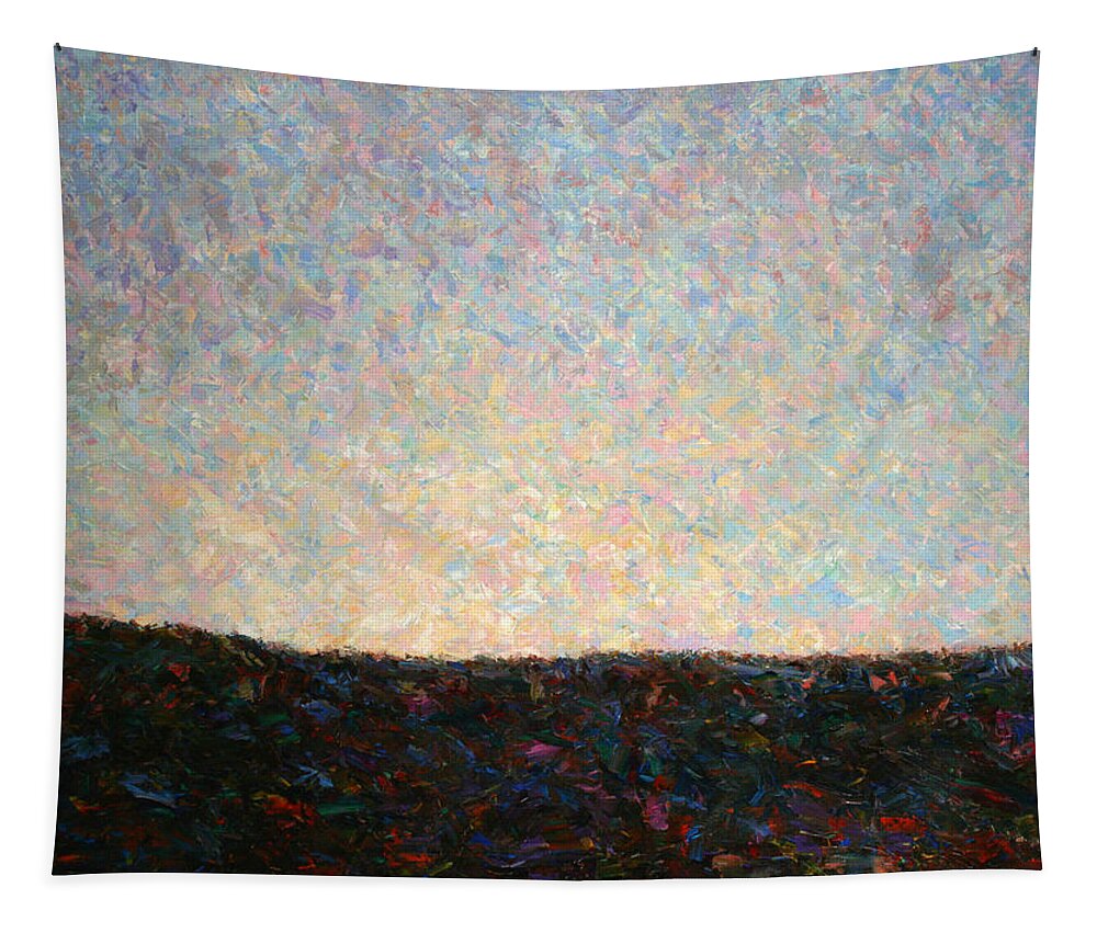 Dawn Tapestry featuring the painting Dawn by James W Johnson
