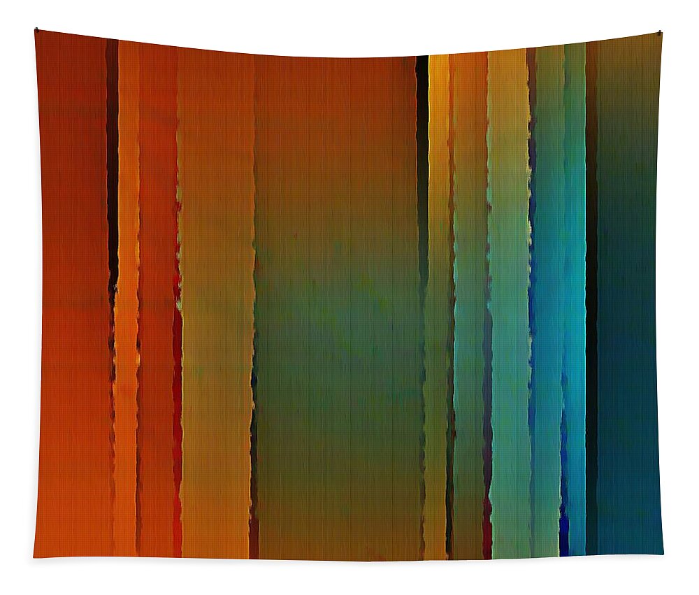 Southwestern Tapestry featuring the digital art Desert Sky by David Manlove