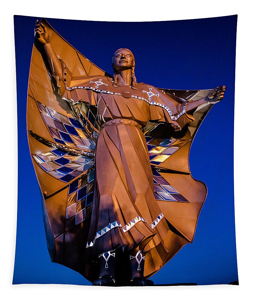 Dignity Tapestry featuring the photograph Dignity by Flowstate Photography