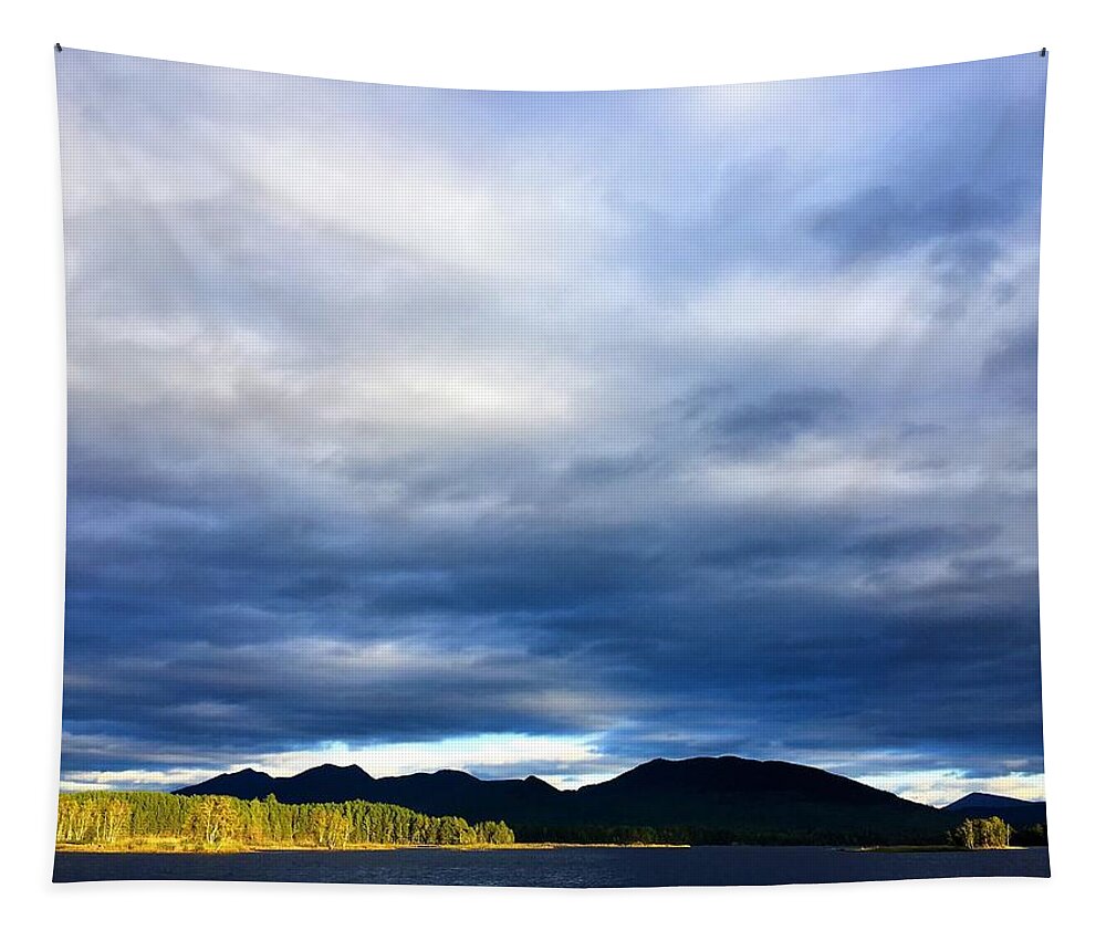 Landscape Tapestry featuring the photograph Dramatic Landscape by Cristina Stefan