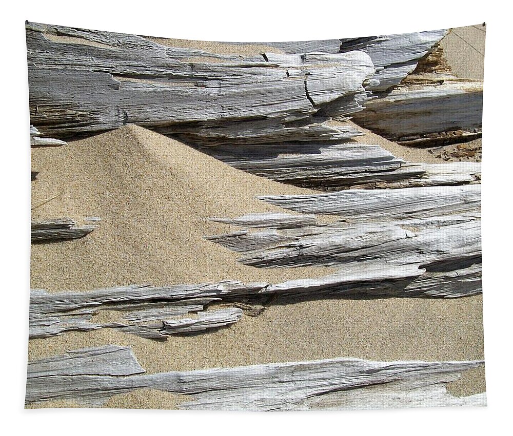 Zen Tapestry featuring the photograph Driftwood by Michelle Calkins