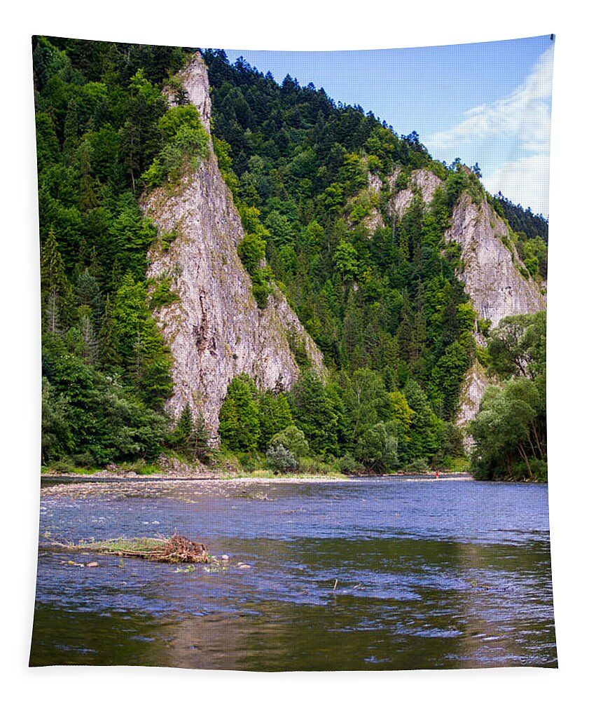 Pieniny Tapestry featuring the photograph Dunajec by Pati Photography