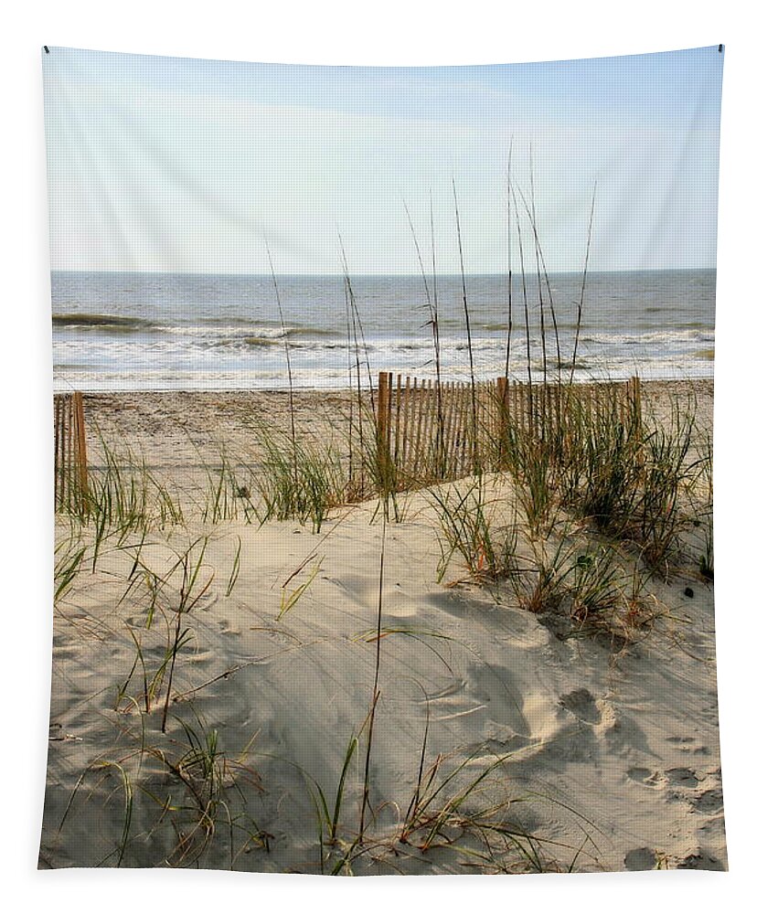 Beach Tapestry featuring the photograph Dune by Angela Rath