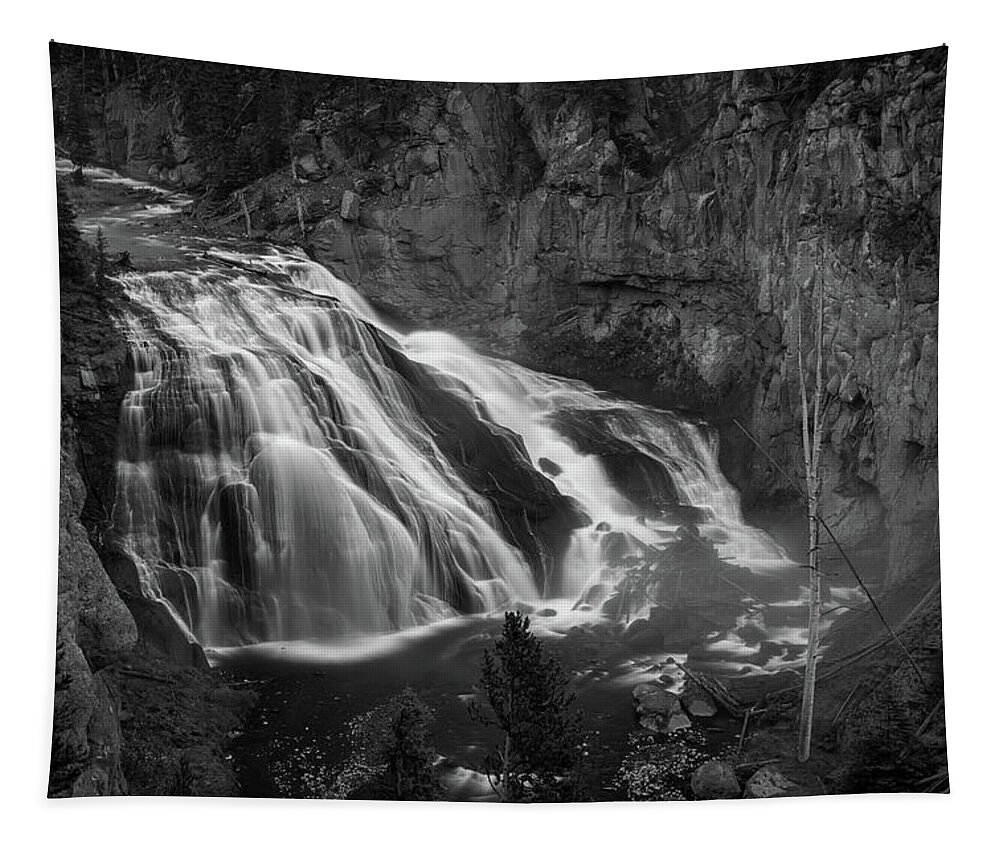 Waterfalls Tapestry featuring the photograph Early Morning Steam Falls by Bryant Coffey