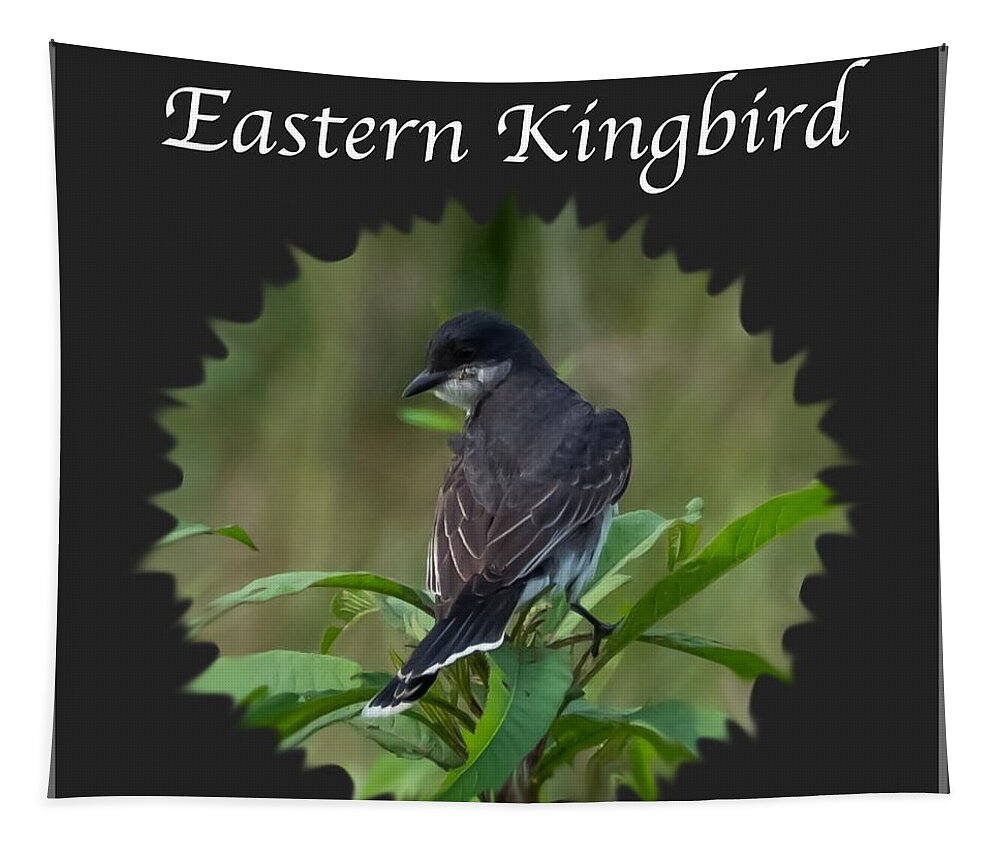 Eastern Kingbird Tapestry featuring the photograph Eastern Kingbird by Holden The Moment