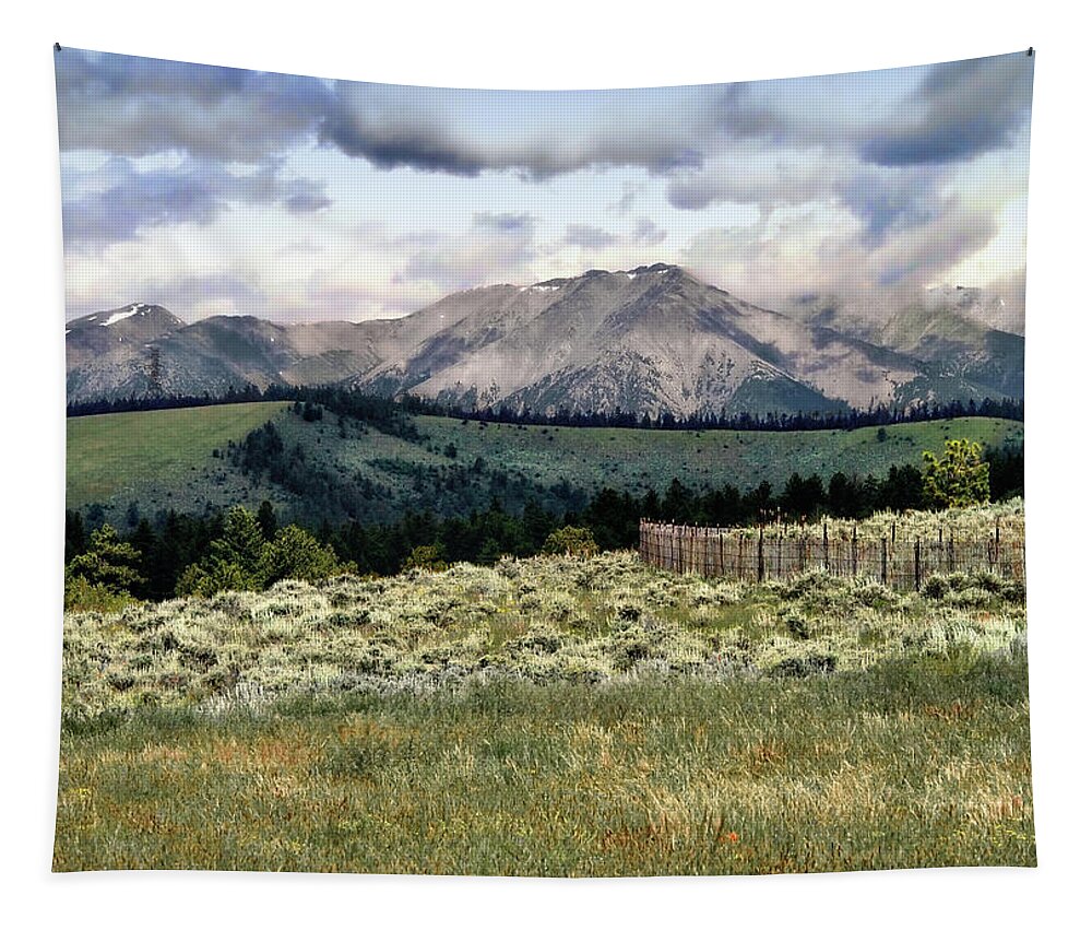 Mountains Tapestry featuring the photograph Embrace Possibility by Jim Hill