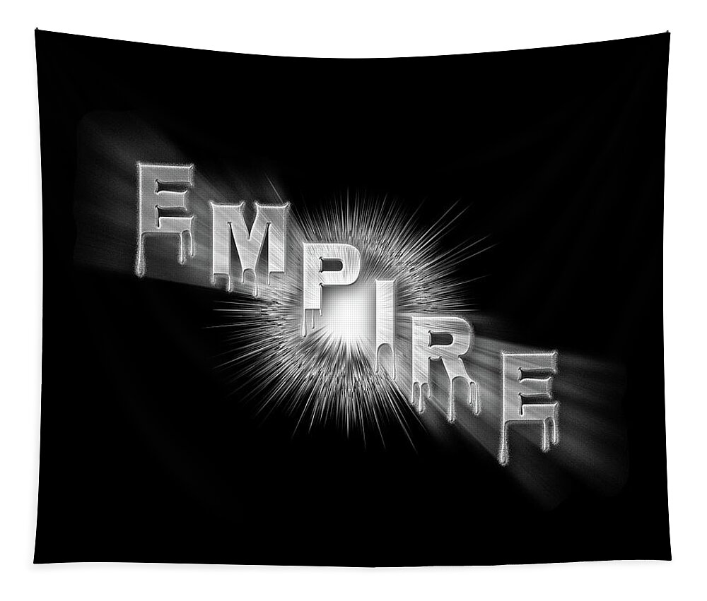 Empire Tapestry featuring the digital art Empire - The Rule Of Power by Rolando Burbon