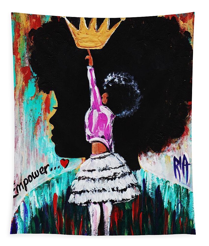 Artbyria Tapestry featuring the photograph Empower by Artist RiA