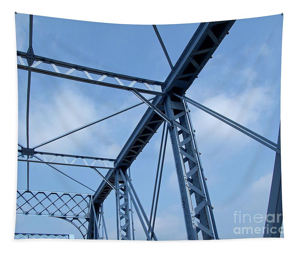 Trestle Tapestry featuring the photograph Enduring Strength by Ann Horn