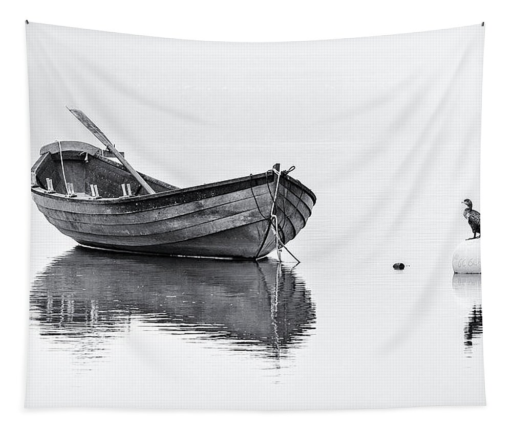 Boat Tapestry featuring the photograph Eye to Eye by Rob Davies
