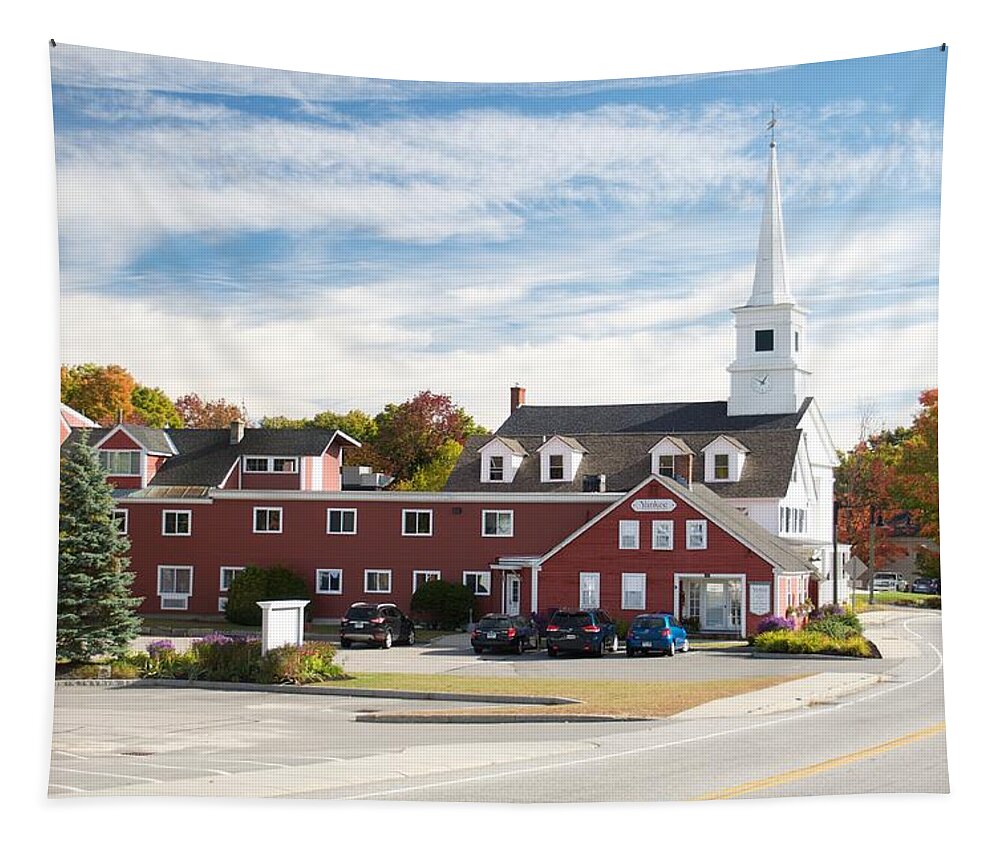 Foliage Tapestry featuring the photograph Fall in Dublin NH by Caroline Stella