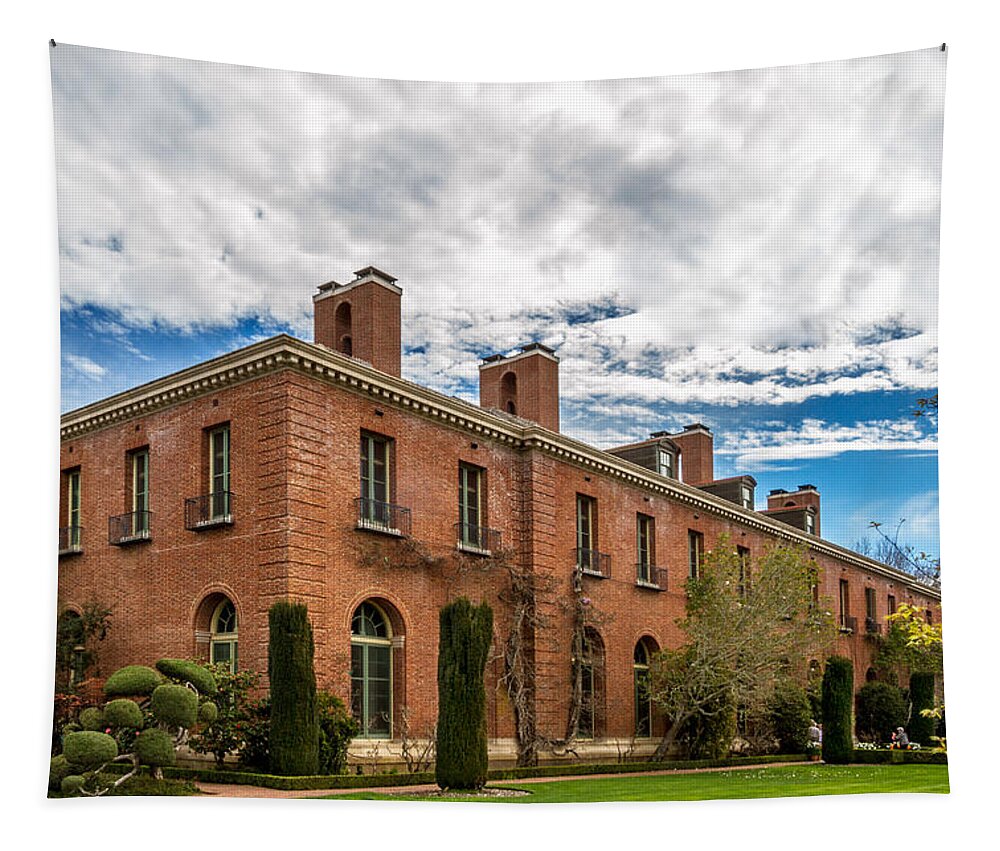 Filoli Tapestry featuring the photograph Filoli by Bill Gallagher
