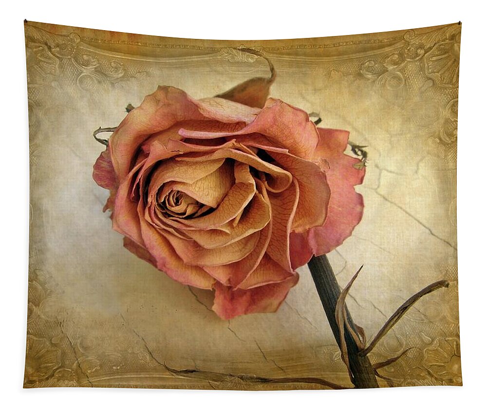 Flower Tapestry featuring the photograph For You by Jessica Jenney