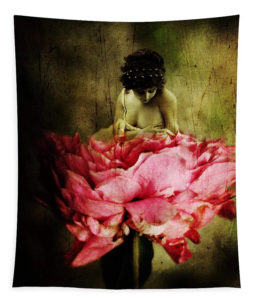 Feminine Tapestry featuring the photograph Fragrant Memories by Rebecca Sherman